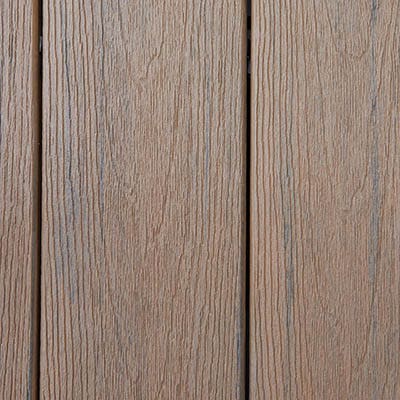 Deck boards with a realistic brown hue.
