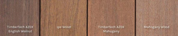 TimberTech capped polymer decking vs wood