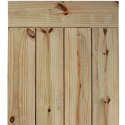 Pressure treated wood