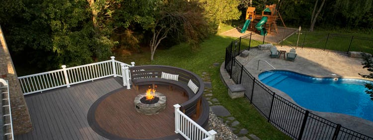 Big backyard ideas balance open & occupied space