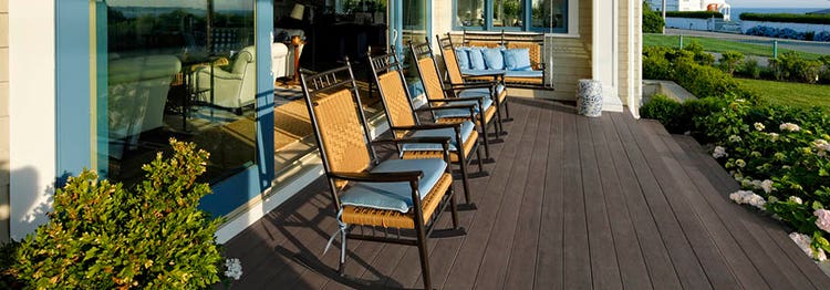 Composite decking comparison of long-term value