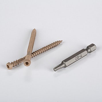Composite decking fasteners TOPLoc for PRO & EDGE