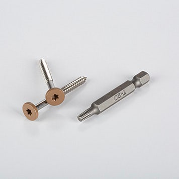 Composite decking fasteners TOPLoc for PRO & EDGE fascia