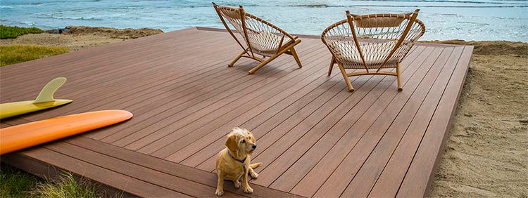 Deck patterns with borders example triple-board picture frame platform deck
