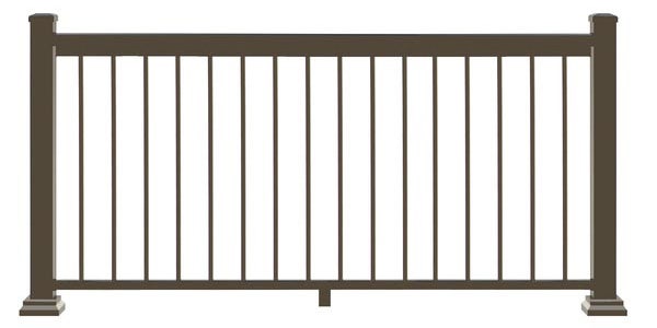 aluminum baluster deck rail material choices