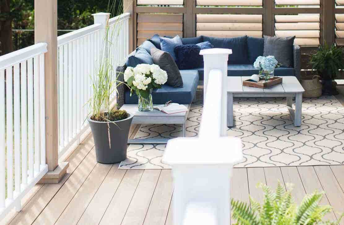 Deck Design Trends: Secluded Outdoor Lounge | TimberTech