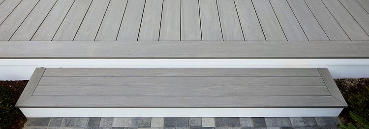 Ideas for how to finish the ends of composite decking