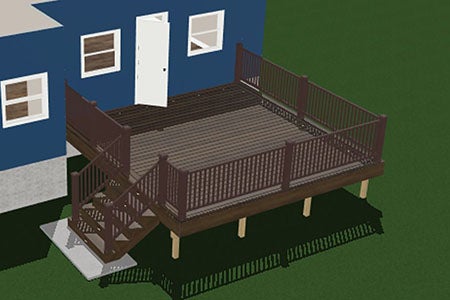 How To Build A Deck Guide Part 2 Building A Deck Free Deck Plans