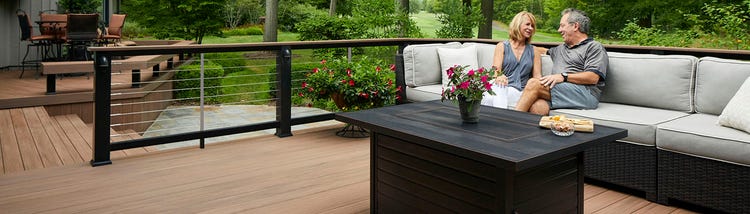 See how TimberTech low maintenance deck material comes close to being maintenance free decking