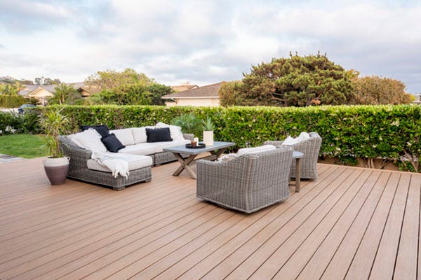 Modern deck designs for low to the ground decks