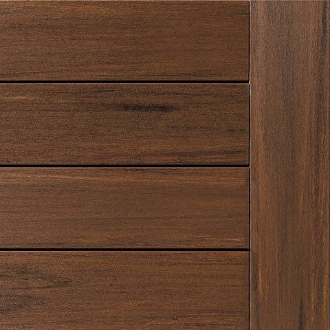 Mahogany decking