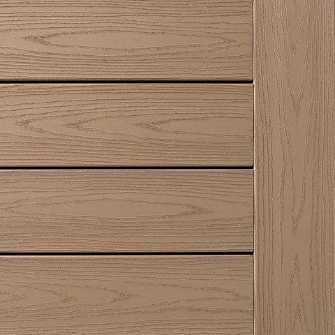 Brownstone decking