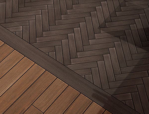 Complex designs can increase deck cost.