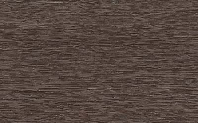 Close up decking board swatch of Dark Hickory from the Advanced PVC product line
