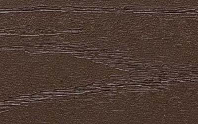 Close up decking board swatch of Kona from the Advanced PVC product line