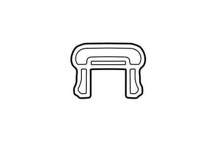 Advantage Rail top rail shape outline