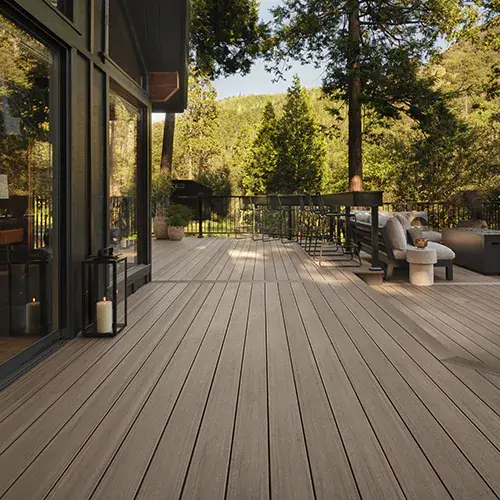 English Walnut decking