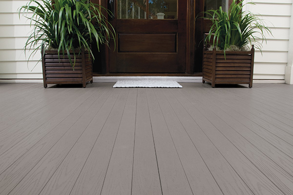Front porch designs showing natural textures