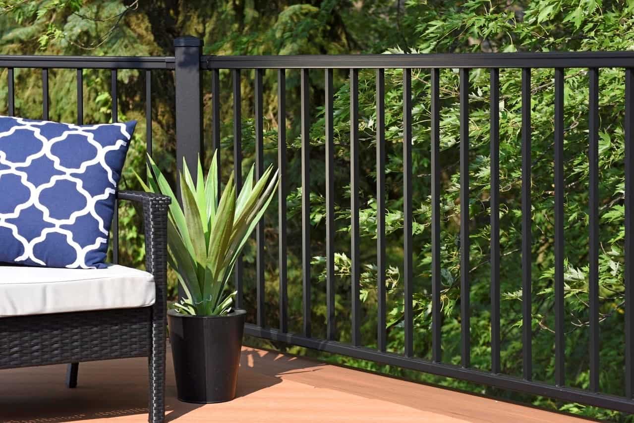 timbertech impression rail black timbertech impression rail black