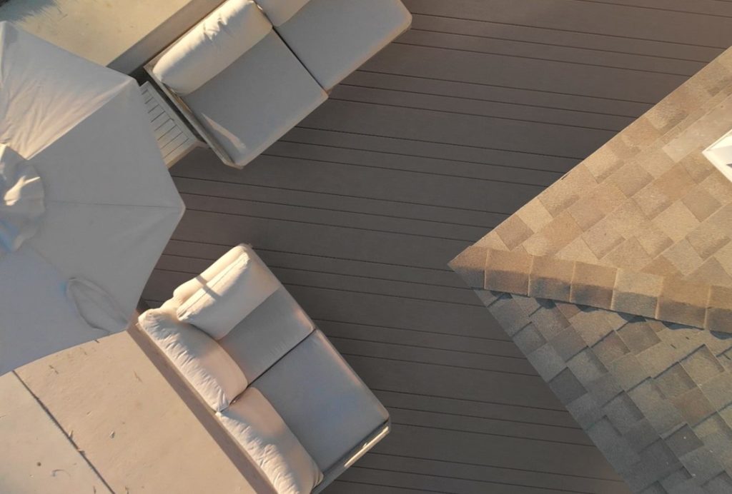 Pinstripe Deck Pattern TimberTech PRO Reserve Driftwood