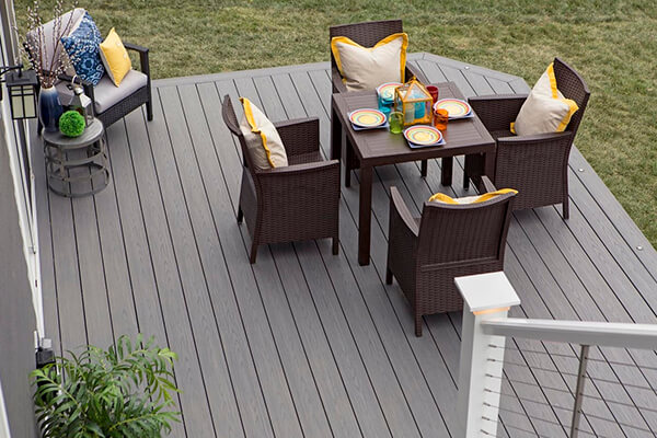 Picture Frame Deck Patterns TimberTech AZEK Harvest Island Oak