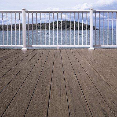 installing deck railing great views