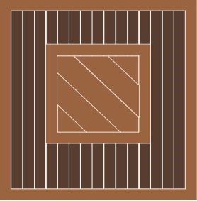 diagonal deck patterns