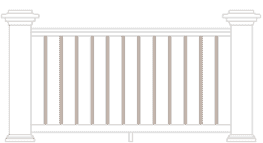 slategray composite balusters slategray composite balusters