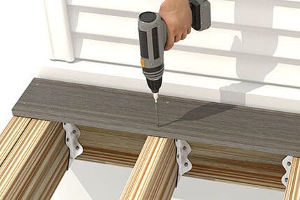 Install TimberTech AZEK Decking Deck Building First Board