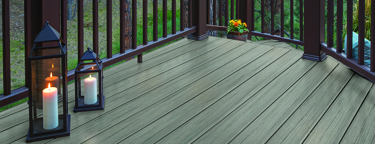 TimberTech PRO Reserve Collection in Driftwood types of composite decking