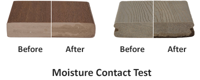 Moisture Resistance TimberTech AZEK vs Competitors