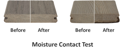 Moisture Resistance TimberTech PRO vs Competitors