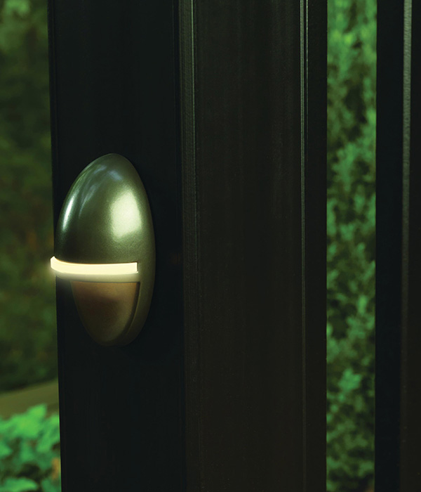 TimberTech AZEK Accent Light in Bronze Deck Rail Lighting
