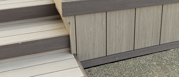 High-Performance Composite Deck Skirting by TimberTech AZEK