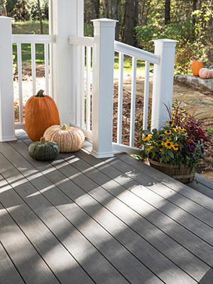 Terrain Collection in Silver Maple & Radiance Rail by TimberTech