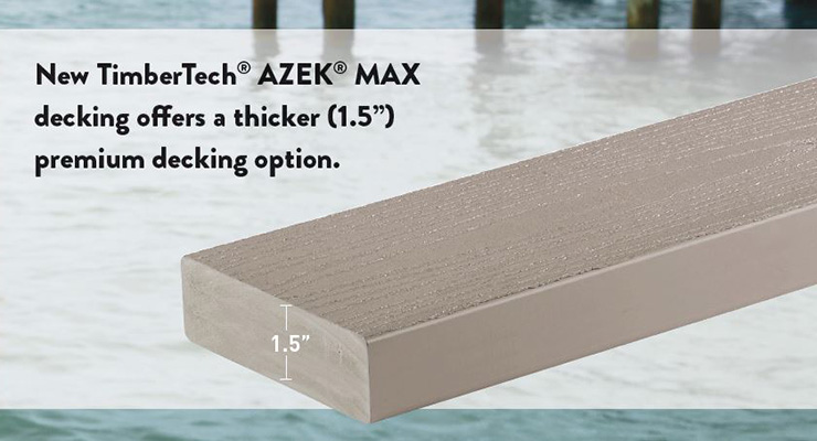 TimberTech AZEK Decking MAX Deck Board