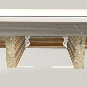 Deck inspetion check joists, screws, and fasteners