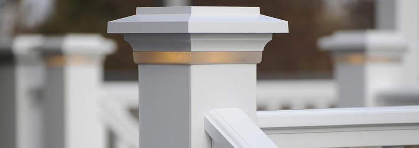 TimberTech-AZEK-Lighting-White-Post-Cap-Lights TimberTech White Post Cap Lights