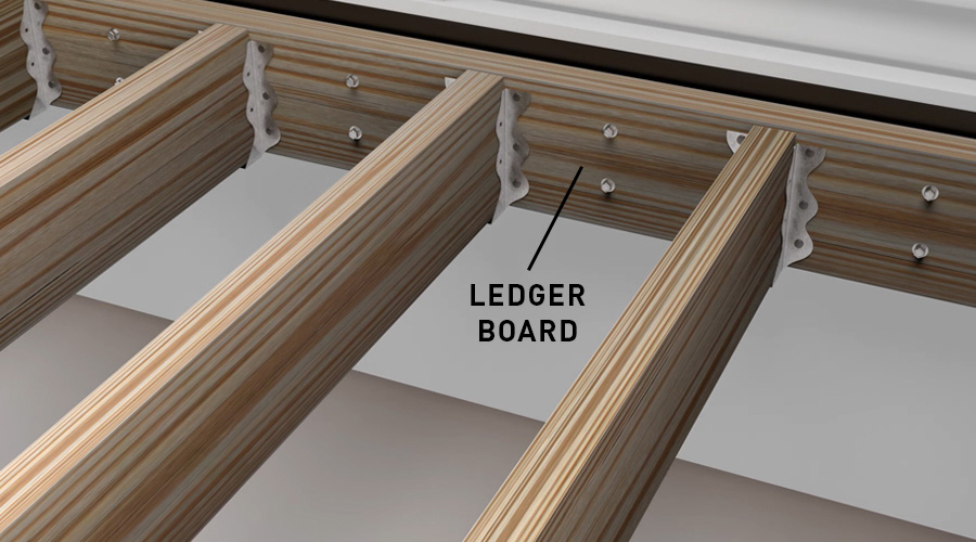 Ledger Board & Flashing Deck Inspection