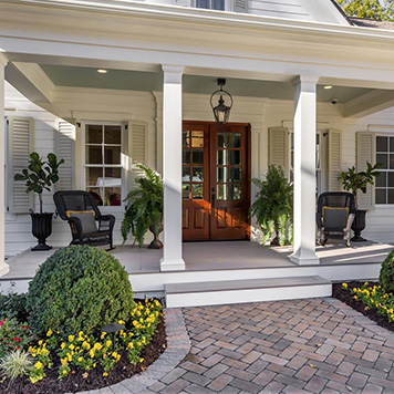 TimberTech AZEK Porch in Slate Gray