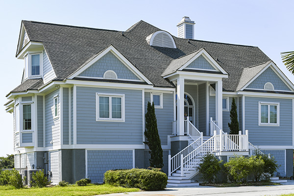 Deck styles for coastal getaway home