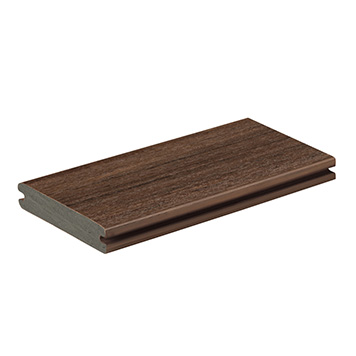 Grooved deck board by TimberTech