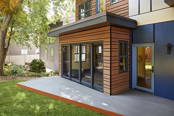 Mid-century modern home with AZEK Exteriors Cladding & PaintPro Technology