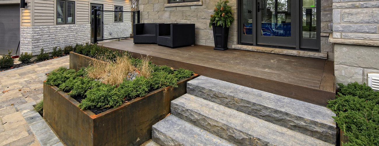 How To Install Composite Decking Over, Build Deck Off Concrete Patio