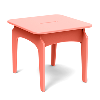 Outdoor Furniture TimberTech Invite Collection by Loll Coral Aside Table