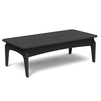 Outdoor Furniture TimberTech Invite Collection by Loll Conversation Table Black