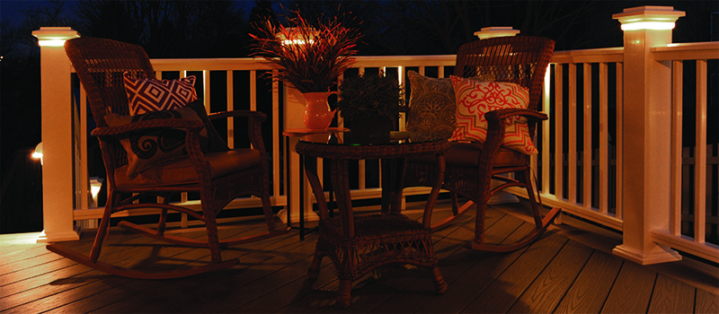 Deck Renovation ideas outdoor lighting