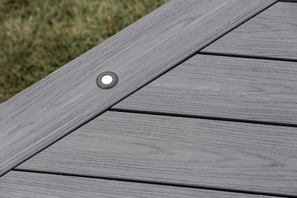 Deck-Renovation-In-Deck-Lights-TimberTech-AZEK-Harvest-Collection-Island-Oak Deck renovation with in-deck lights