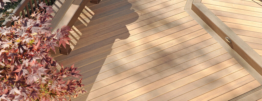 How to clean decking in winter featuring TimberTech composite decking