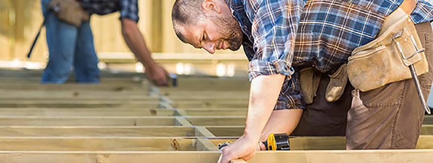 Anatomy of a deck Inspecting deck floor joists